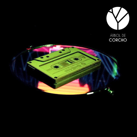 Cassette de Madera - Con Código de Spotify Grabado - Mixtape